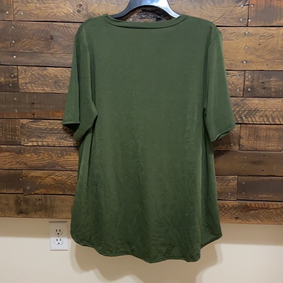 GIDDY UP GLAMOUR Green Tunic - Picture 4 of 4
